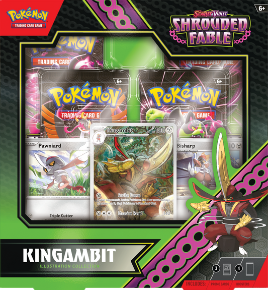 Pokemon SV6.5 Shrouded Fable Kingambit Illustration Collection