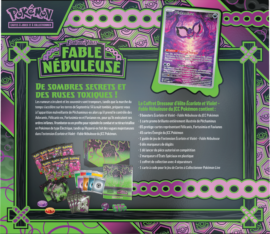 Pokemon SV6.5 Fable Nébuleuse Coffret Dresseur D'Élite (French)