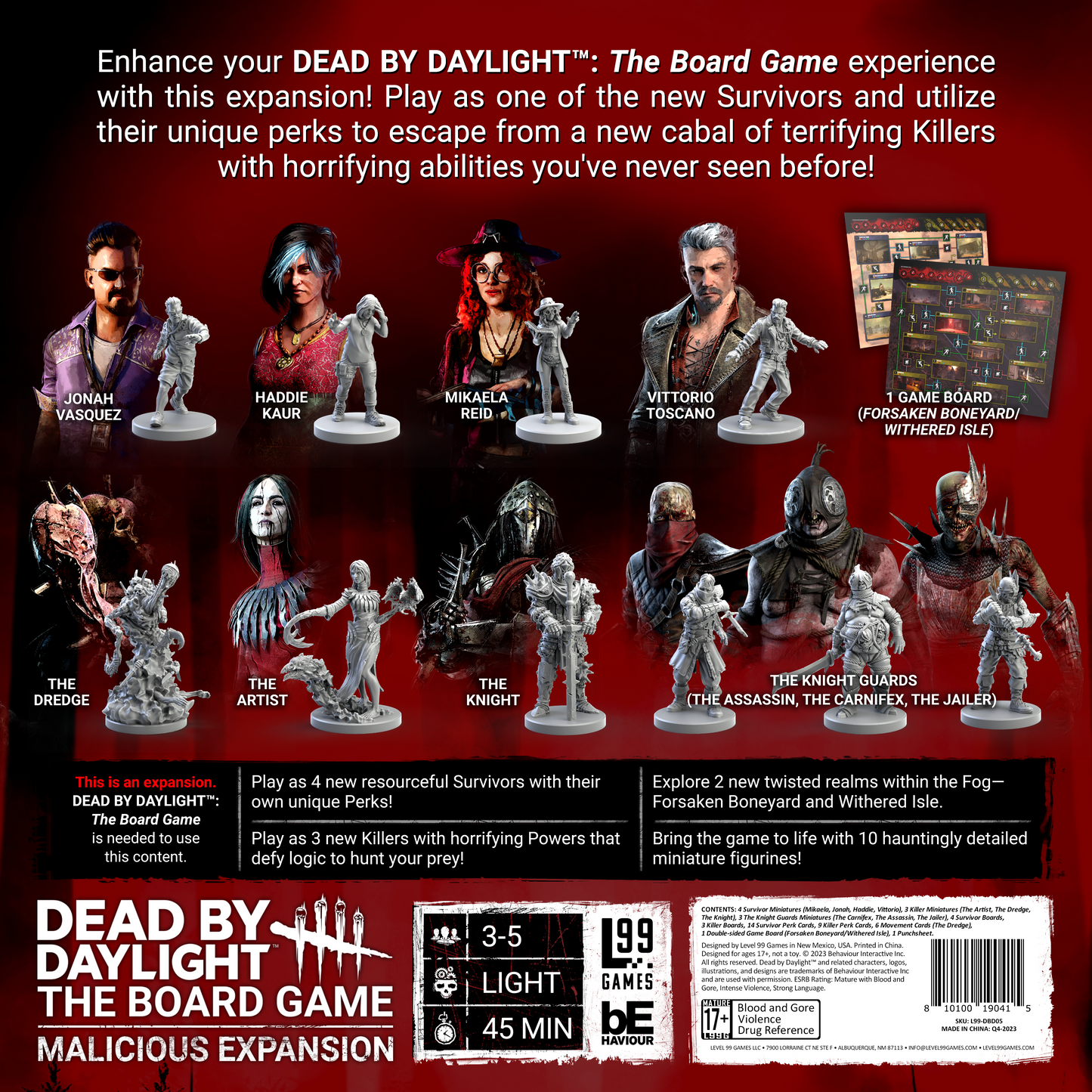 Dead By Daylight Malicious Expansion (EN)