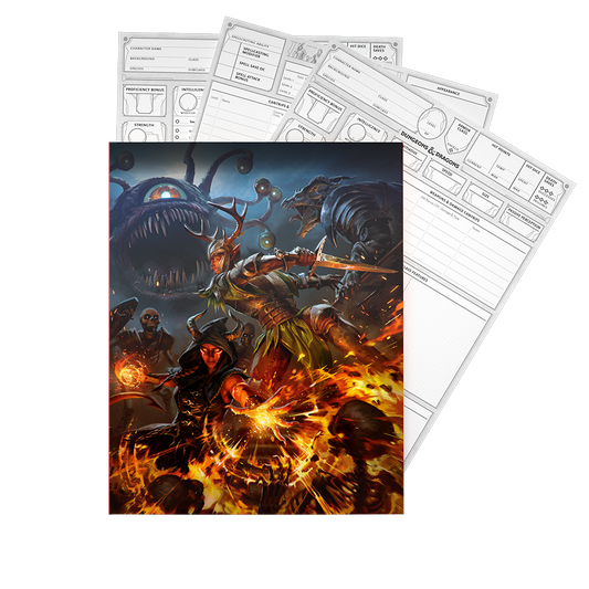 DND RPG 2024 Character Sheets