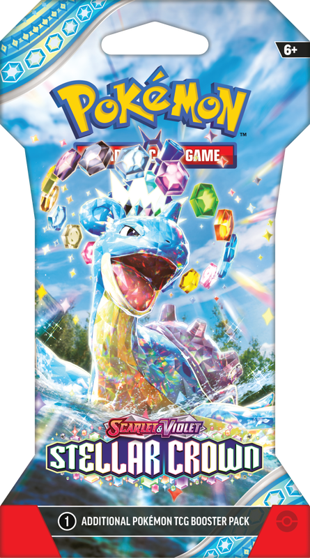 Pokemon SV7 Stellar Crown Sleeved Booster