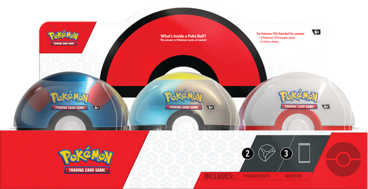 Pokemon Poke Ball Tin Q4 2024 Set of 6