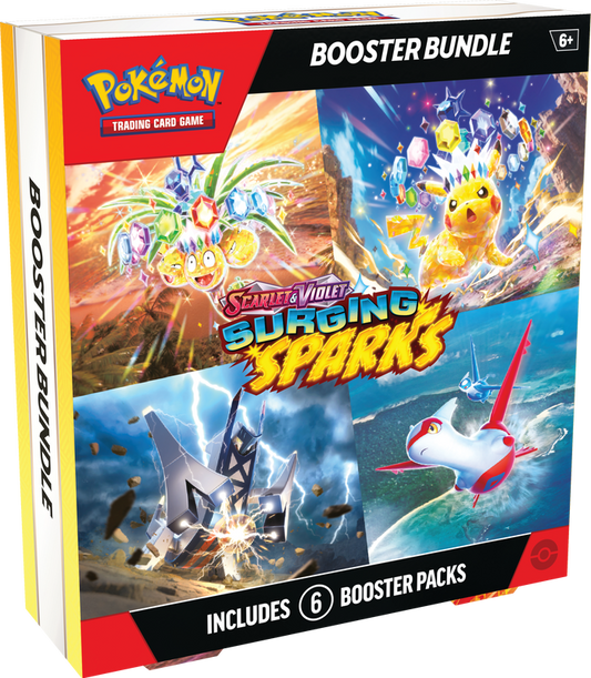 Pokemon SV8 Surging Sparks Booster Bundle