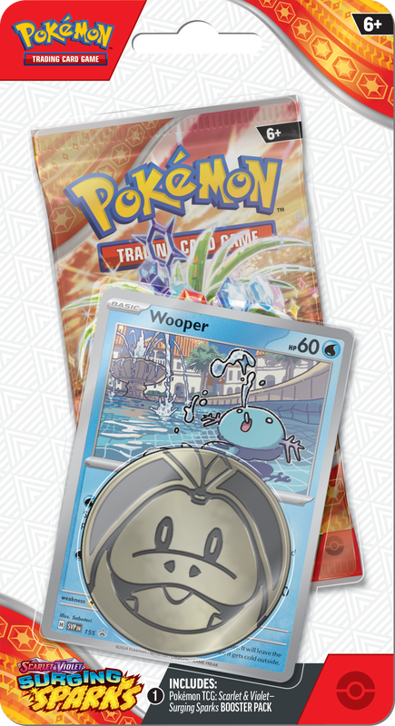 Pokemon SV8 Surging Sparks Checklane Wooper