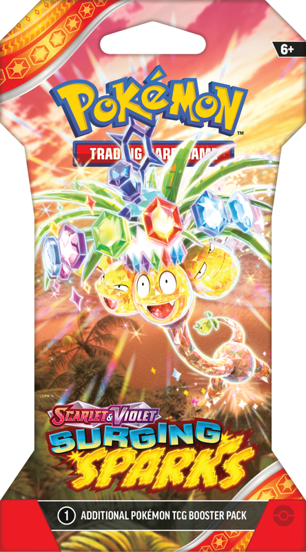 Pokemon SV8 Surging Sparks Sleeved Booster