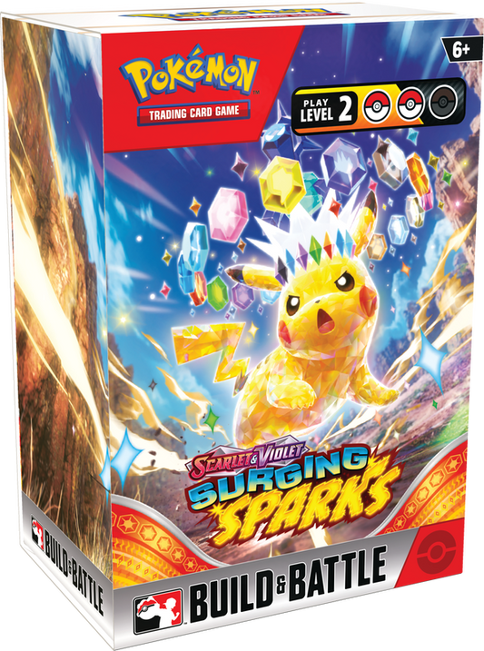 Pokemon SV8 Surging Sparks Build & Battle Box