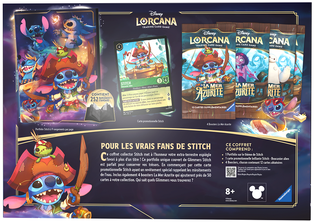 Disney Lorcana La Mer Azurite Ensemble Cadeau (FR)