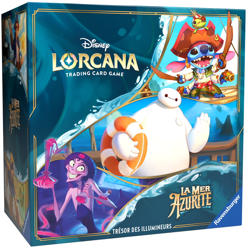 Disney Lorcana Mer Azurite Trésor des Illumineurs (FR)