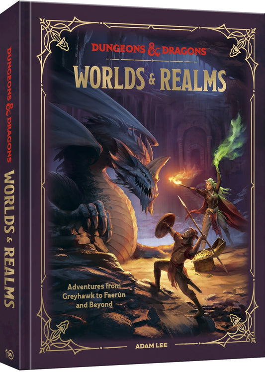 Dungeon & Dragons Worlds & Realms Hardcover (EN)
