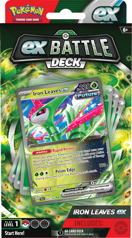 Pokemon Battle Decks Iron Leaves EX