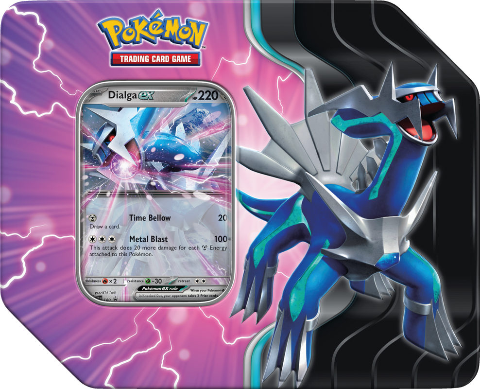 Pokemon Azure Legends Tin Dialga ex (2025-02-21)
