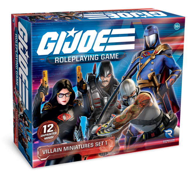 G.I. Joe RPG Villain Miniatures Set 1