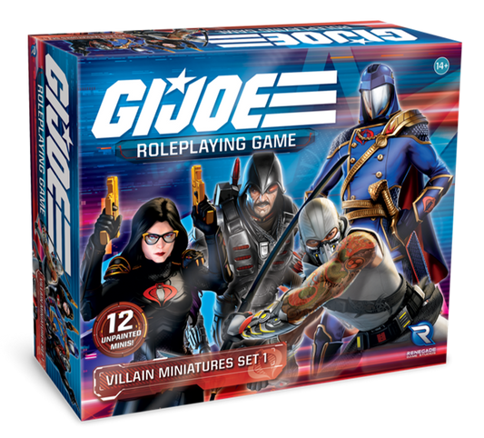 G.I. Joe RPG Villain Miniatures Set 1