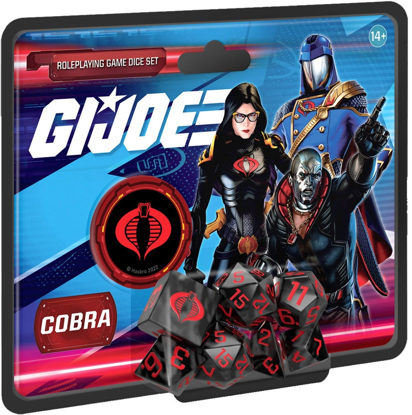 G.I. Joe RPG Cobra Dice Set