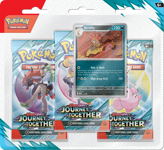 Pokemon SV9 Journey Together 3-Pack Blister Set of 2 (2025-03-24)