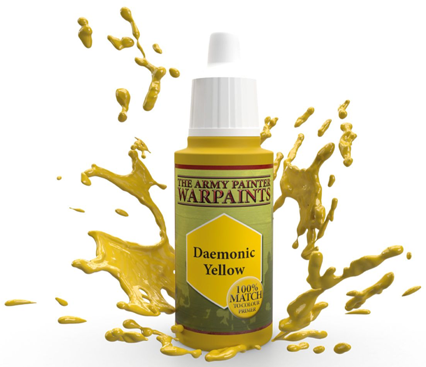 ARMY PAINTER - WARPAINTS: DAEMONIC YELLOW (18ML)