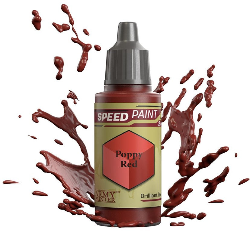 Army Painter - Warpaints: Speedpaint Poppy Red (18ml)