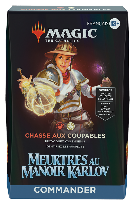 MTG MURDERS AT KARLOV MANOR COMMANDER CHASSE AUX COUPABLES (FR) (2024-02-09)