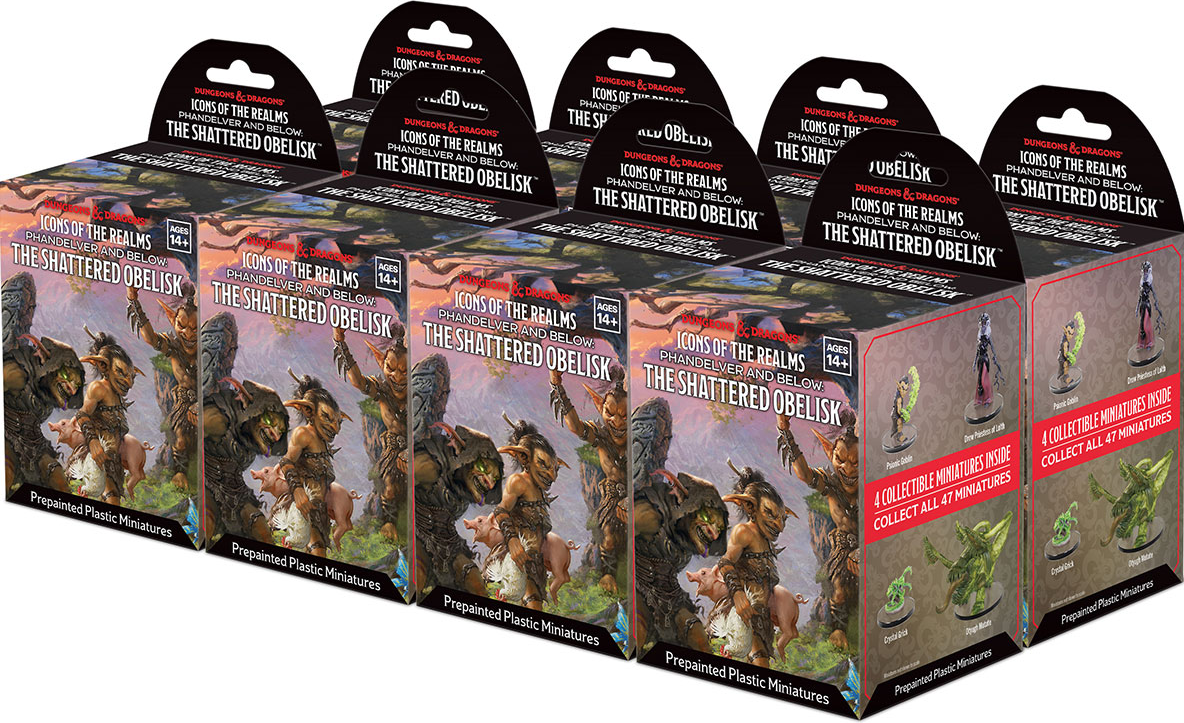DND ICONS 29: PHANDELVER/OBELISK 8CT BOOSTER BRICK