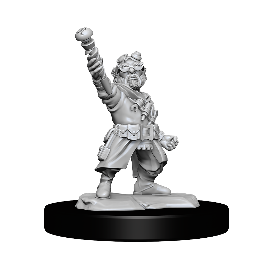 DND UNPAINTED MINIS WV14 GNOME ARTIFICER MALE