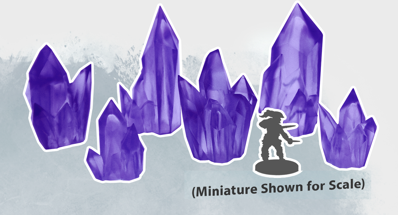 Monstery Scenery Amethyst Crystals