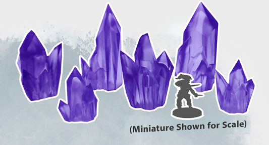 Monstery Scenery Amethyst Crystals
