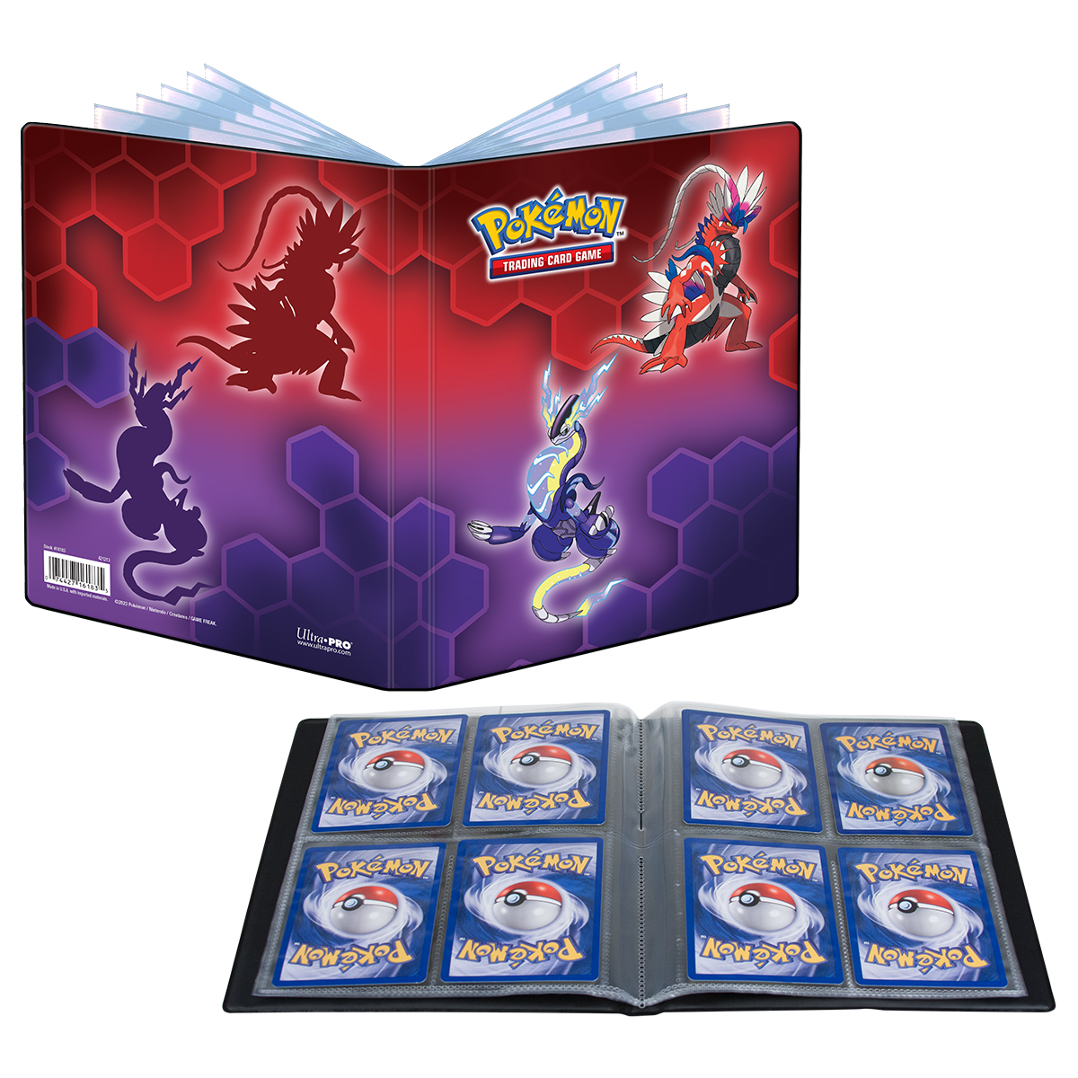 UP PORTFOLIO 4PKT POKEMON KORAIDON/MIRAIDON