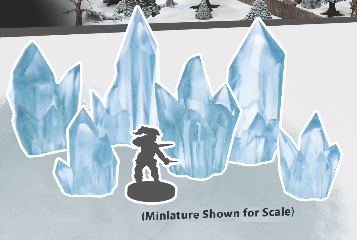Monstery Scenery Ice Crystals