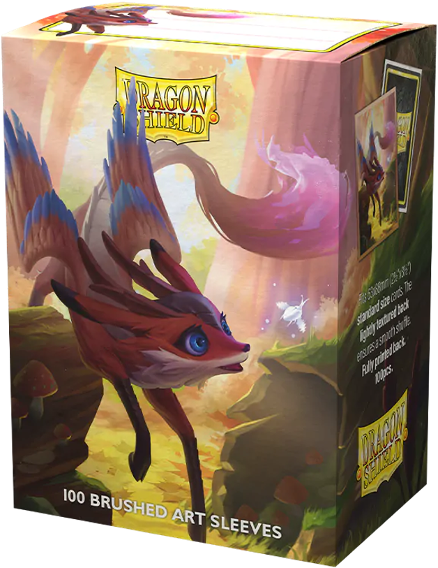 DRAGON SHIELD SLEEVES BRUSHED ART THE FAWNIX 100CT