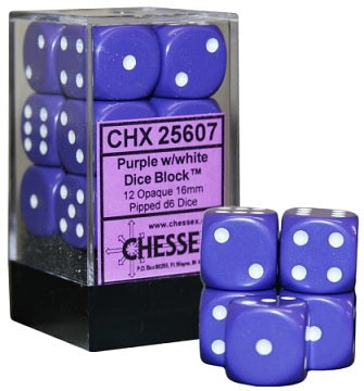 OPAQUE 12D6 PURPLE/WHITE 16MM