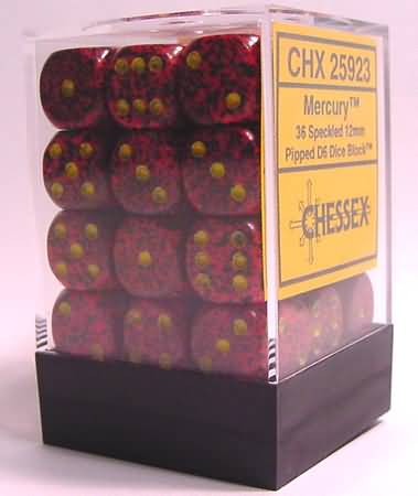 SPECKLED 36D6 MERCURY 12MM