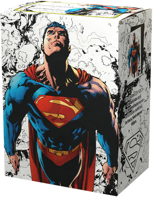 DRAGON SHIELD SLEEVES SUPERMAN CORE FULL COLOR 100CT