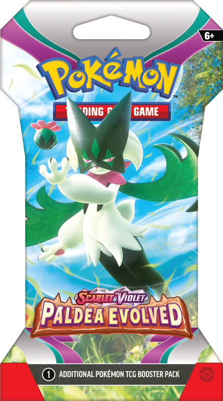 Pokemon SV2 Paldea Evolved Sleeved Booster