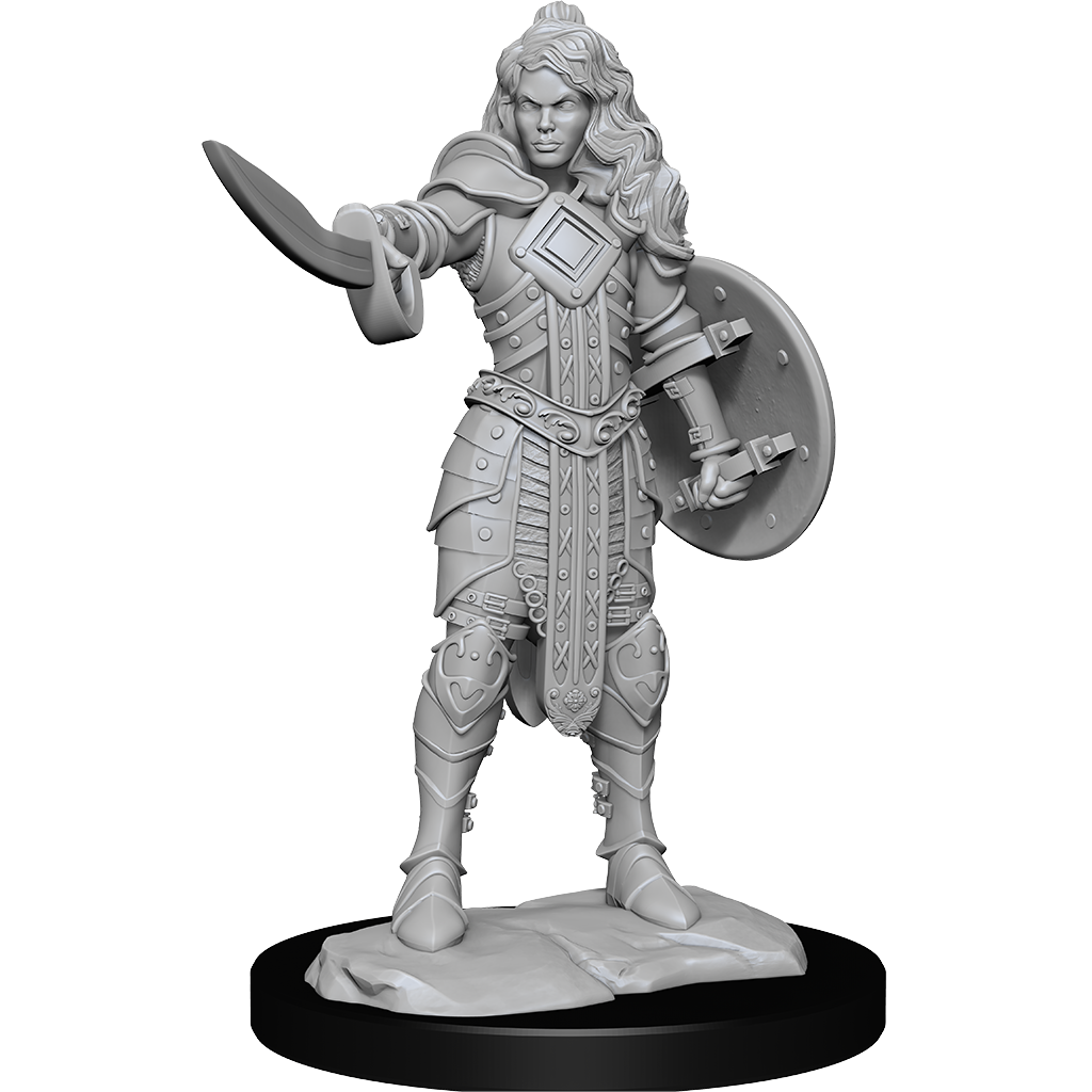 PF UNPAINTED MINIS WV14 HUMAN CHAMPION FEMALE