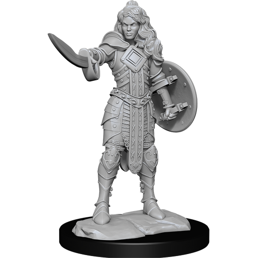 PF UNPAINTED MINIS WV14 HUMAN CHAMPION FEMALE