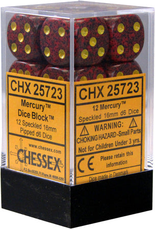 SPECKLED 12D6 MERCURY 16MM