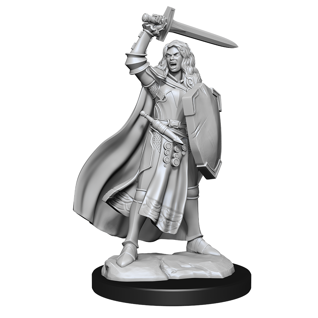 PF UNPAINTED MINIS WV14 HUMAN CHAMPION FEMALE