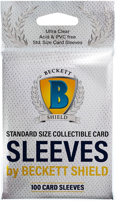 BECKETT SHIELD SLEEVES STANDARD 100CT