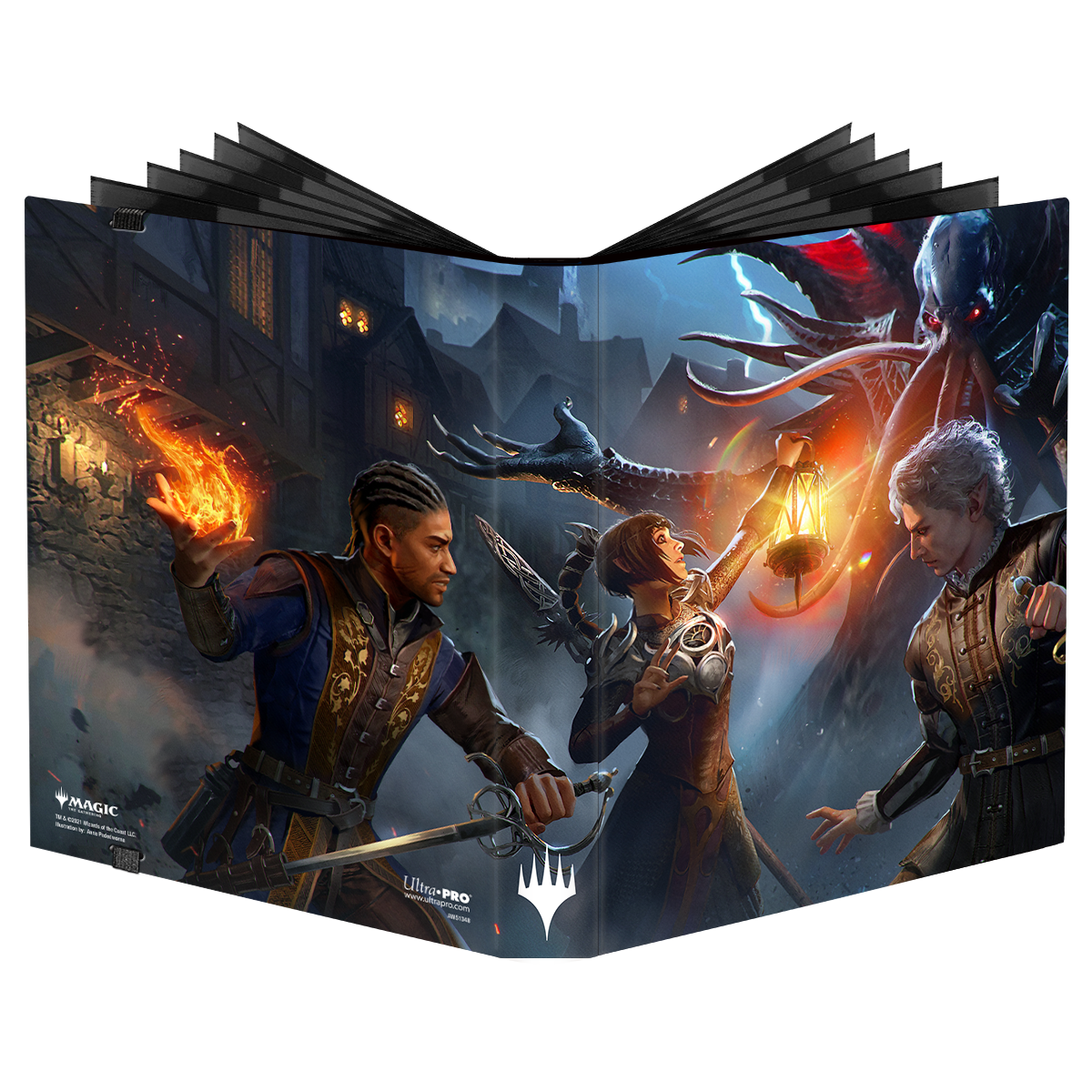 UP BINDER PRO 9PKT MTG BATTLE FOR BALDURS GATE