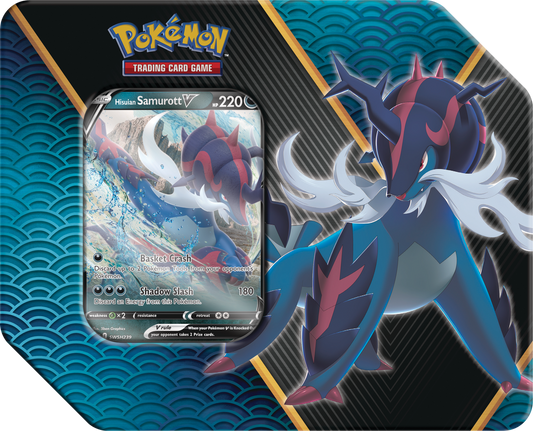 Pokemon Divergent Powers Tin Hisuian Samurott V