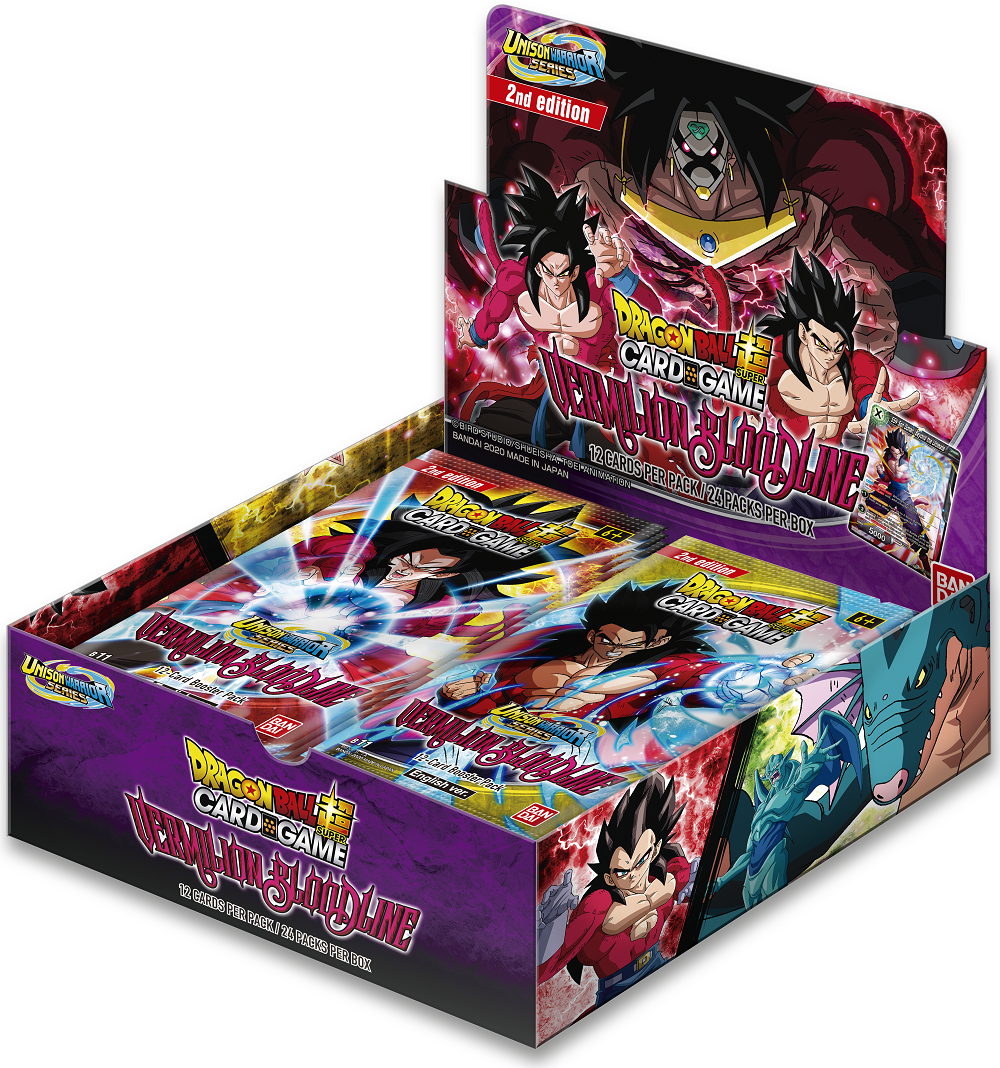 Dragon Ball Super: Vermilion Bloodline Booster Box 2nd Edition