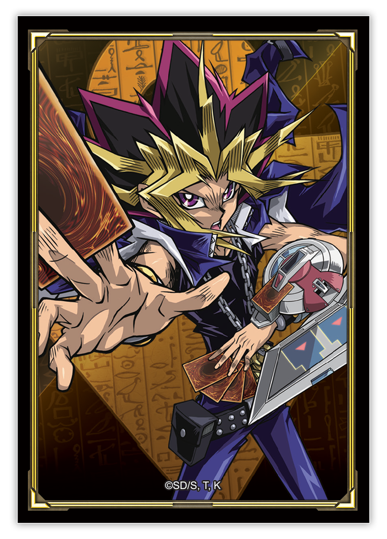 YGO YUGI/KAIBA QUARTER CENTURY CARD SLEEVES (100CT)