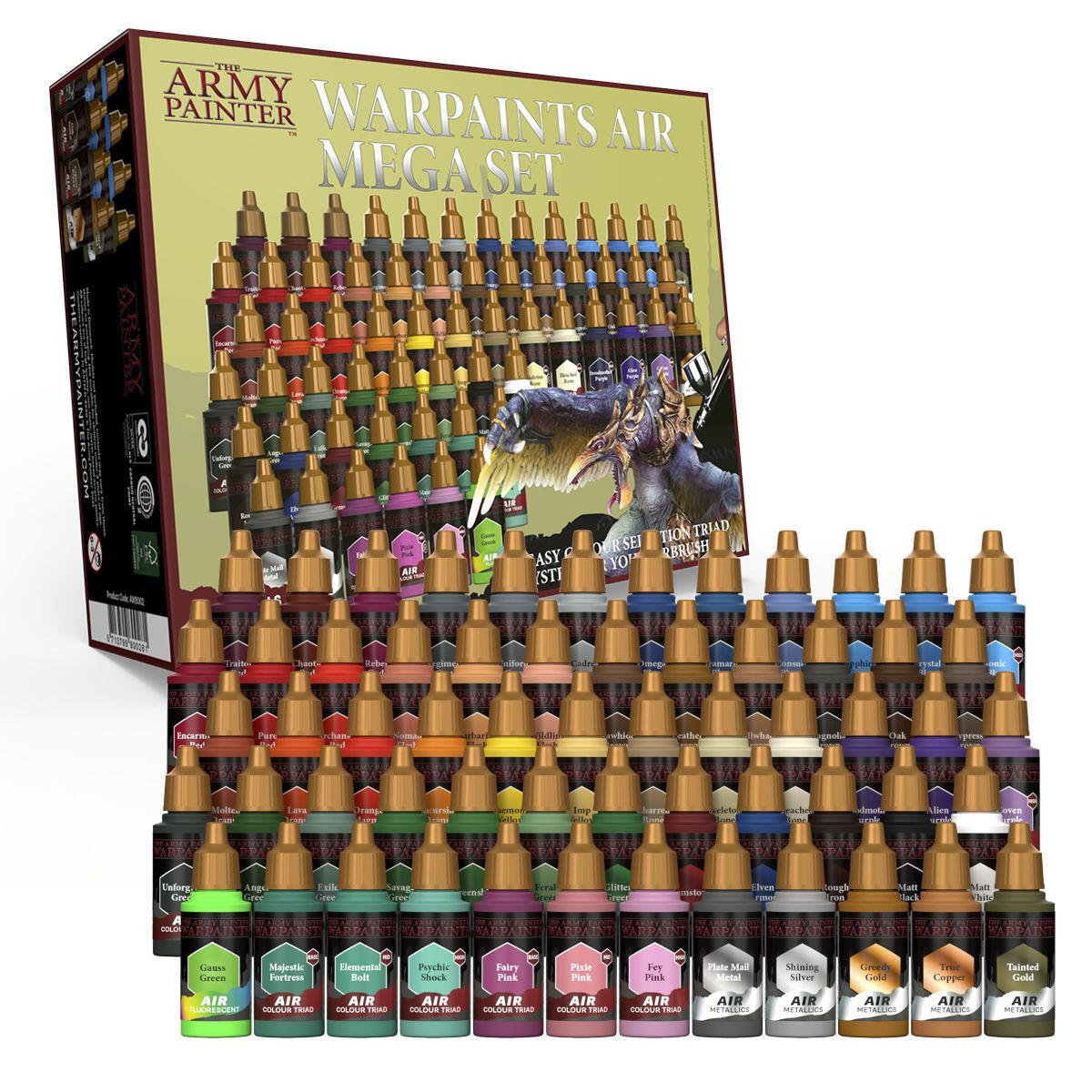 Warpaint Air Mega Set - 60 Colours