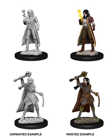 DND Unpainted Minis WV10 Female Elf Cleric