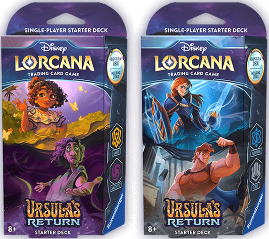 Disney Lorcana Le Retour D'Ursula Deck de Démarrage Ensemble de 2 (FRENCH)