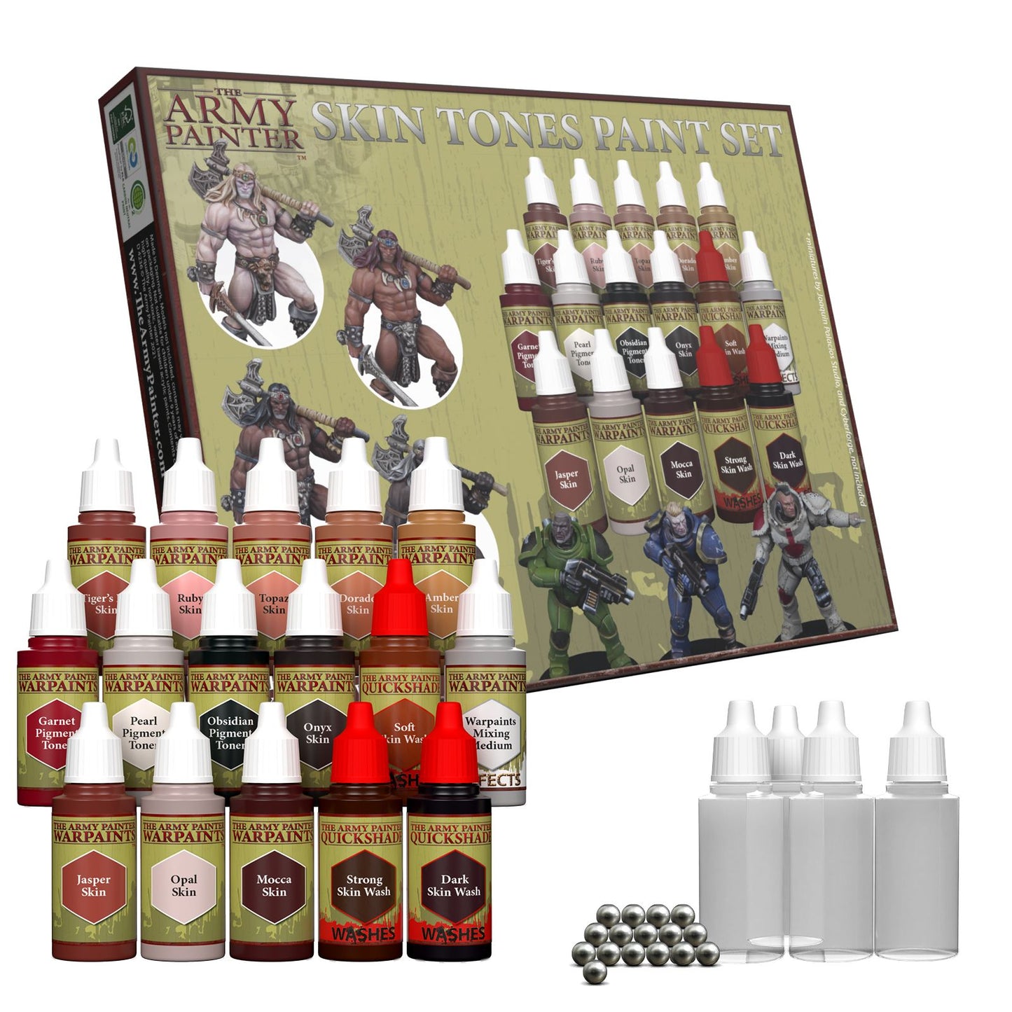 Warpaints Skin Tone Paint Set