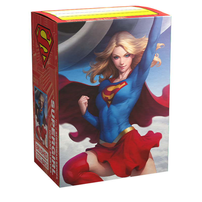 DRAGON SHIELD SLEEVES SUPERGIRL 100CT