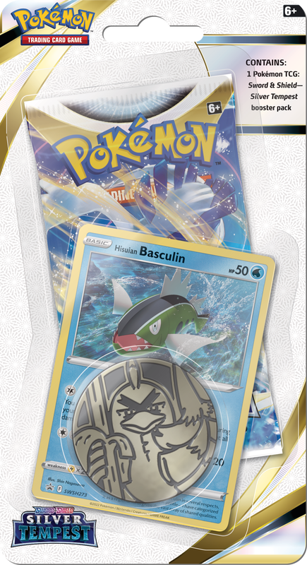 POKEMON SWSH12 SILVER TEMPEST - Checklane Blister BASCULIN