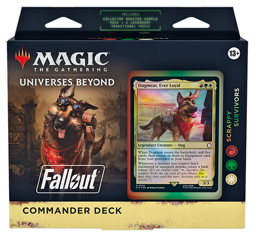 MTG FALLOUT COMMANDER DECK SCRAPPY SURVIVORS (FR)