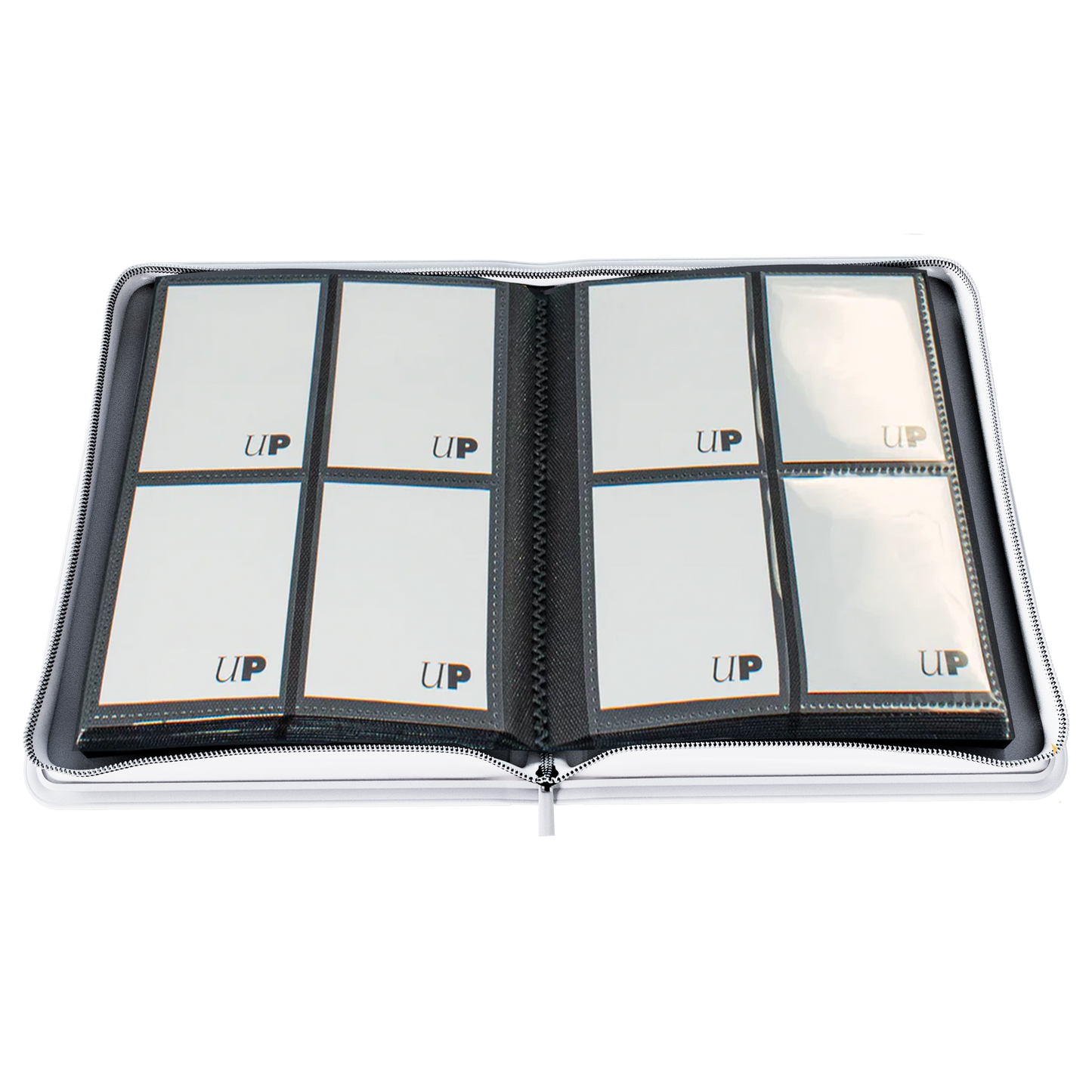 UP ZIP BINDER PRO VIVID 4PKT WHITE